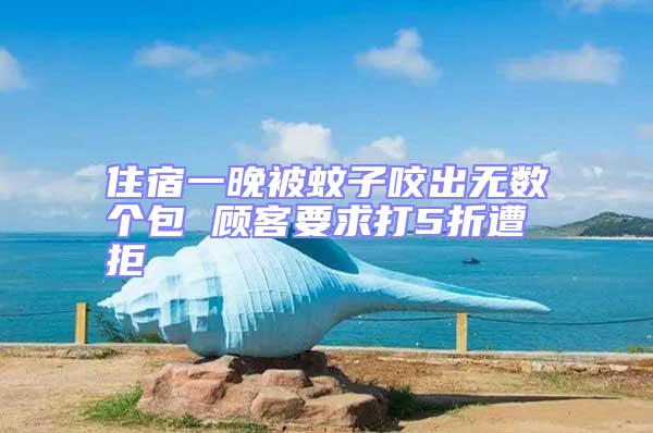 住宿一晚被蚊子咬出無數(shù)個包 顧客要求打5折遭拒