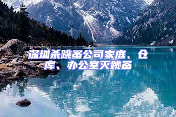 深圳殺跳蚤公司家庭、倉(cāng)庫(kù)、辦公室滅跳蚤