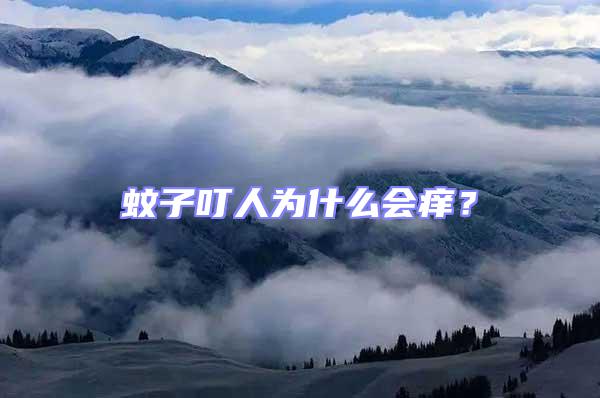 蚊子叮人為什么會(huì)癢？