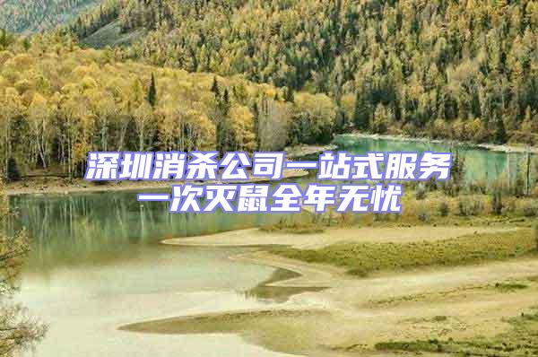 深圳消殺公司一站式服務一次滅鼠全年無憂