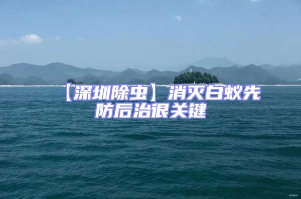 【深圳除蟲】消滅白蟻先防后治很關(guān)鍵