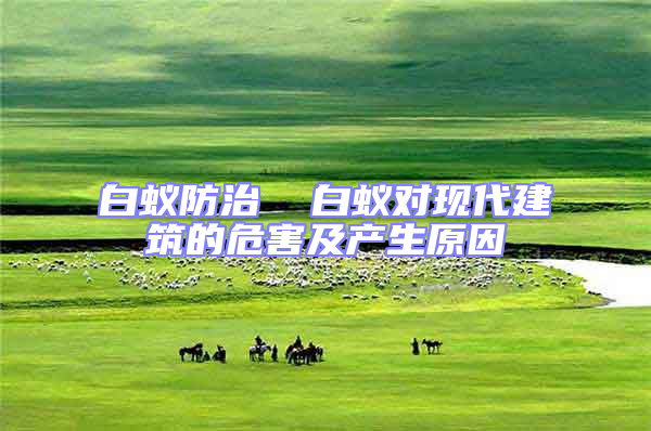 白蟻防治 白蟻對(duì)現(xiàn)代建筑的危害及產(chǎn)生原因