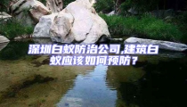 深圳白蟻防治公司,建筑白蟻應(yīng)該如何預(yù)防？