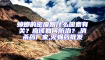 蟑螂的密度跟什么因素有關？應該如何防治？,消殺藥廠家,滅蠅藥批發