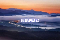 蟑螂的活動(dòng)