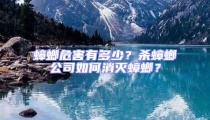 蟑螂危害有多少？殺蟑螂公司如何消滅蟑螂？