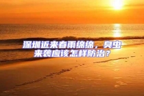 深圳近來春雨綿綿，臭蟲來襲應該怎樣防治？