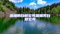 深圳防白蟻公司深圳滅白蟻公司
