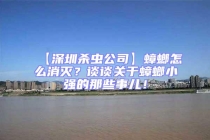 【深圳殺蟲公司】蟑螂怎么消滅？談?wù)勱P(guān)于蟑螂小強(qiáng)的那些事兒！