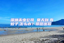 深圳殺蟲公司 夏天到,有蚊子,怎么辦？幫您出招