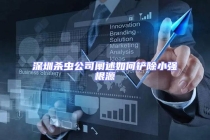 深圳殺蟲公司闡述如何鏟除小強根源