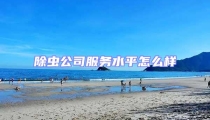 除蟲公司服務水平怎么樣