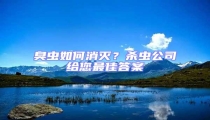 臭蟲(chóng)如何消滅？殺蟲(chóng)公司給您最佳答案