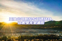 滅蟲(chóng)公司防控與引誘結(jié)合，讓害蟲(chóng)無(wú)處遁形