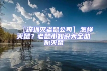 【深圳滅老鼠公司】怎樣滅鼠？老鼠小知識大全助你滅鼠