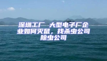 深圳工廠 大型電子廠企業(yè)如何滅鼠，找殺蟲公司除蟲公司